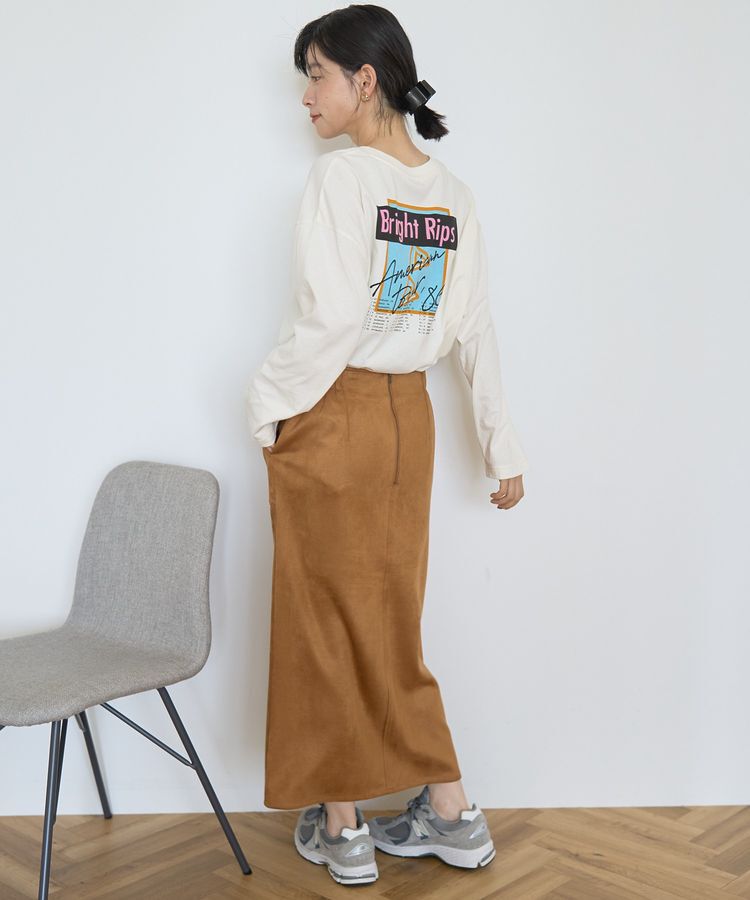 AMERICAN HOLIC「Bright RipsロングTシャツ/チュニック」|Tシャツ・カットソー|