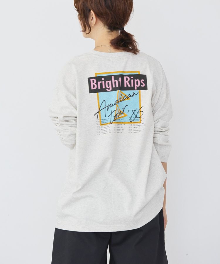 AMERICAN HOLIC「Bright RipsロングTシャツ/チュニック」|Tシャツ・カットソー|