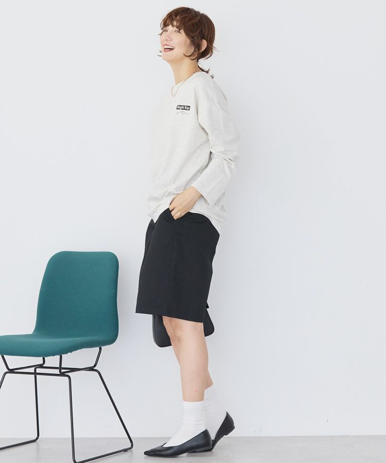 AMERICAN HOLIC「Bright RipsロングTシャツ/チュニック」|Tシャツ・カットソー|