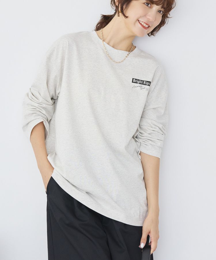 AMERICAN HOLIC「Bright RipsロングTシャツ/チュニック」|Tシャツ・カットソー|