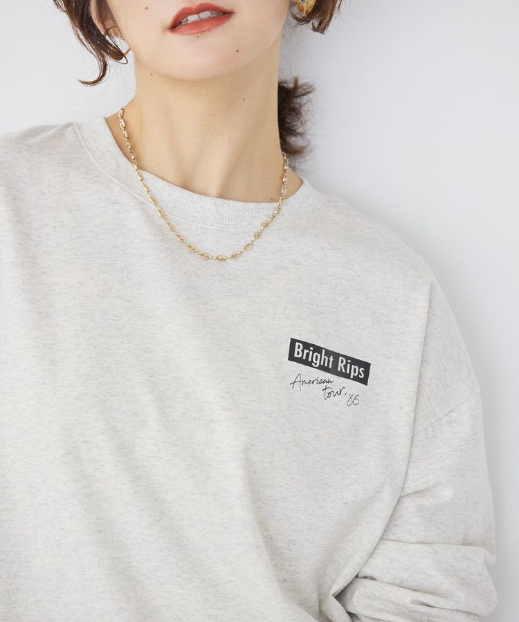 AMERICAN HOLIC「Bright RipsロングTシャツ/チュニック」|Tシャツ・カットソー|