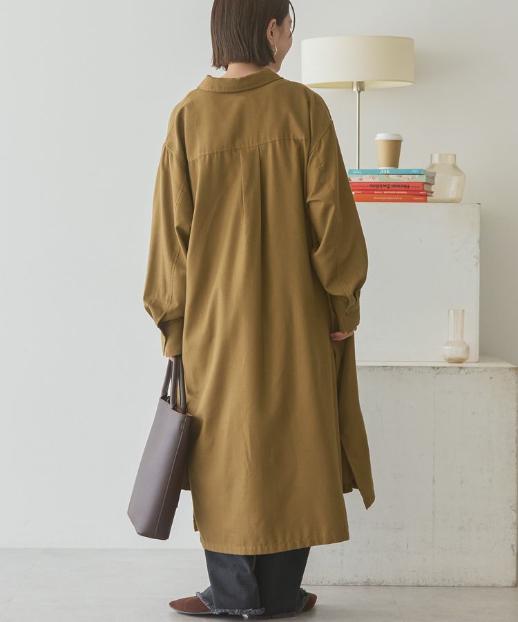 AMERICAN HOLIC「T/Rカルゼロングシャツワンピース」|ワンピース|