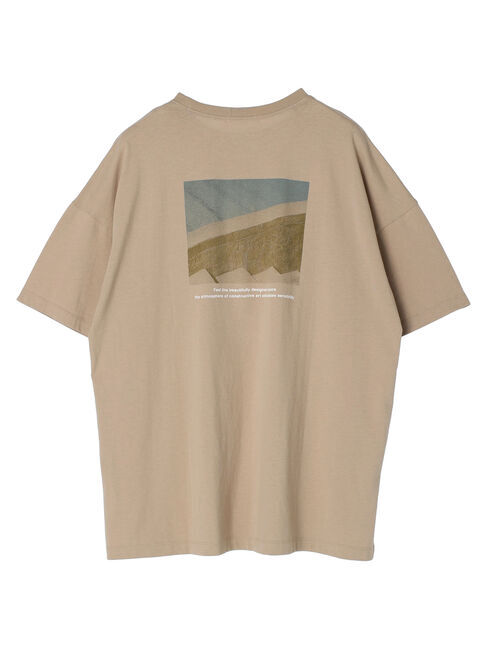 Green Parks「バックフォトプリント半袖チュニック」|チュニック|