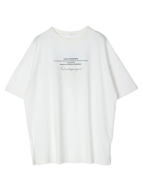 Green Parks「バックフォトプリント半袖チュニック」|チュニック|