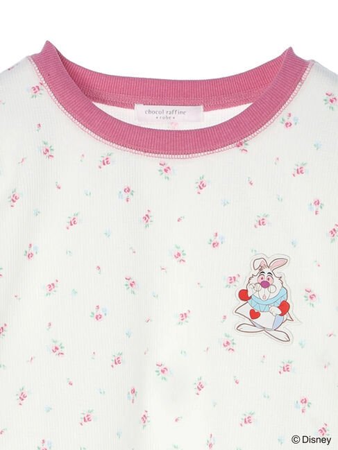 Green Parks「アリス/小花ワッペンTEE」|Tシャツ・カットソー|