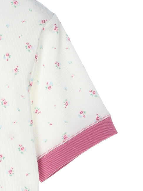 Green Parks「アリス/小花ワッペンTEE」|Tシャツ・カットソー|