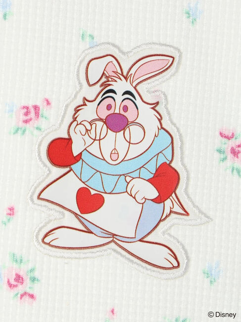 Green Parks「アリス/小花ワッペンTEE」|Tシャツ・カットソー|