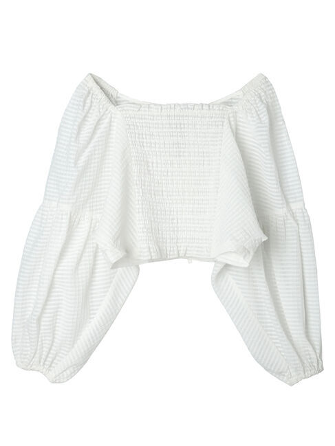 Green Parks「■ESCAR　2way　シアーギンガムプルオーバー」|Tシャツ・カットソー|