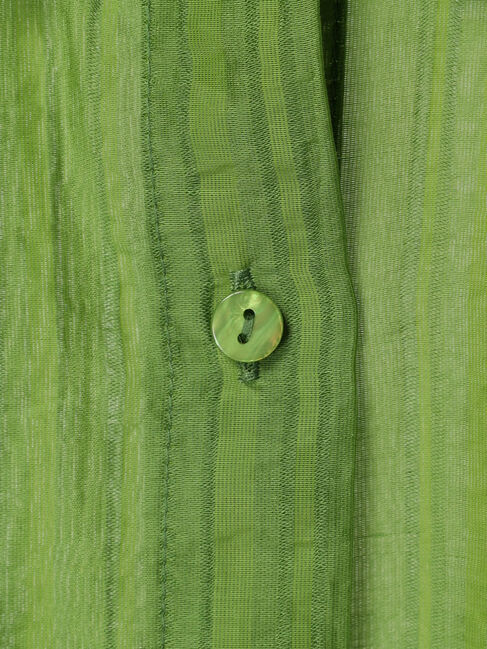 armonia「シアーストライプショート丈シャツ」|シャツ・ブラウス|