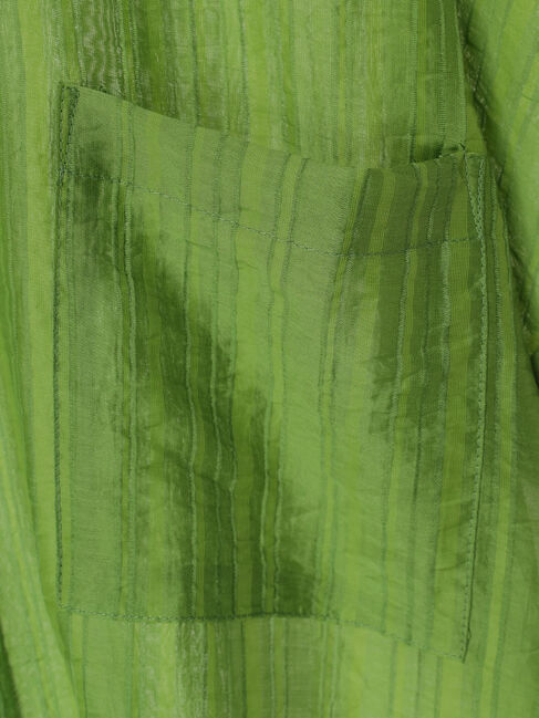 armonia「シアーストライプショート丈シャツ」|シャツ・ブラウス|