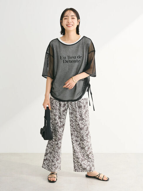 armonia「SET2点　メッシュ+ノースリーブロゴプルオーバー」|Tシャツ・カットソー|