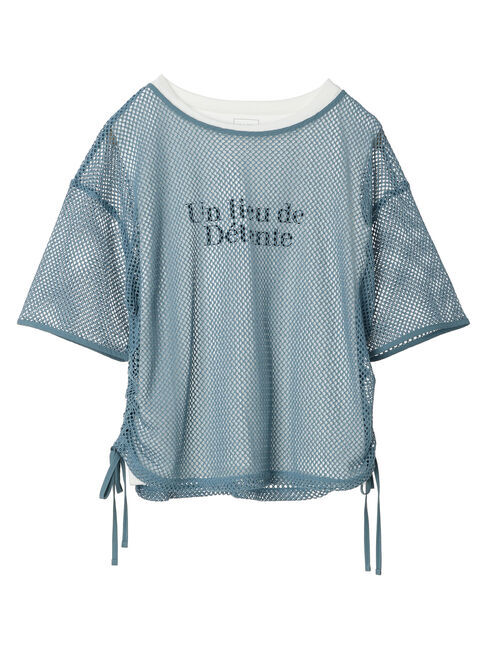 armonia「SET2点　メッシュ+ノースリーブロゴプルオーバー」|Tシャツ・カットソー|