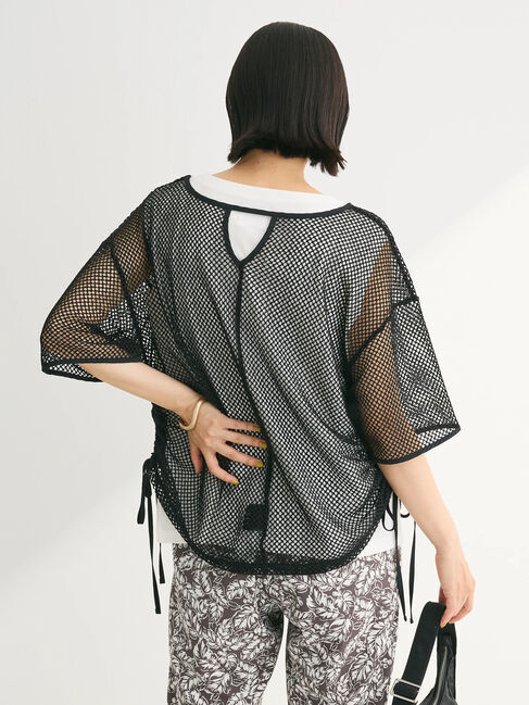 armonia「SET2点　メッシュ+ノースリーブロゴプルオーバー」|Tシャツ・カットソー|