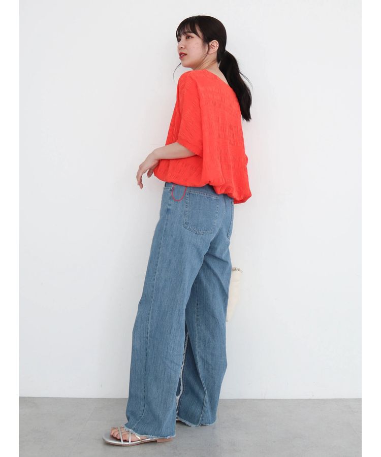 armonia「ドロスト表面感プルオーバー」|Tシャツ・カットソー|