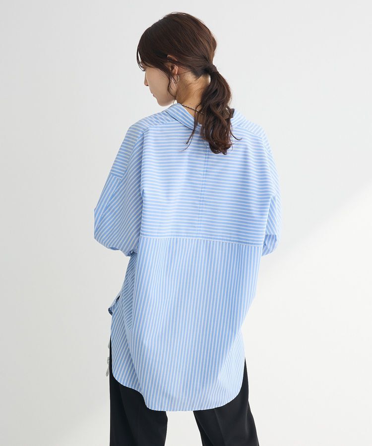 Green Parks「イージーケアストライプシャツ」|シャツ・ブラウス|