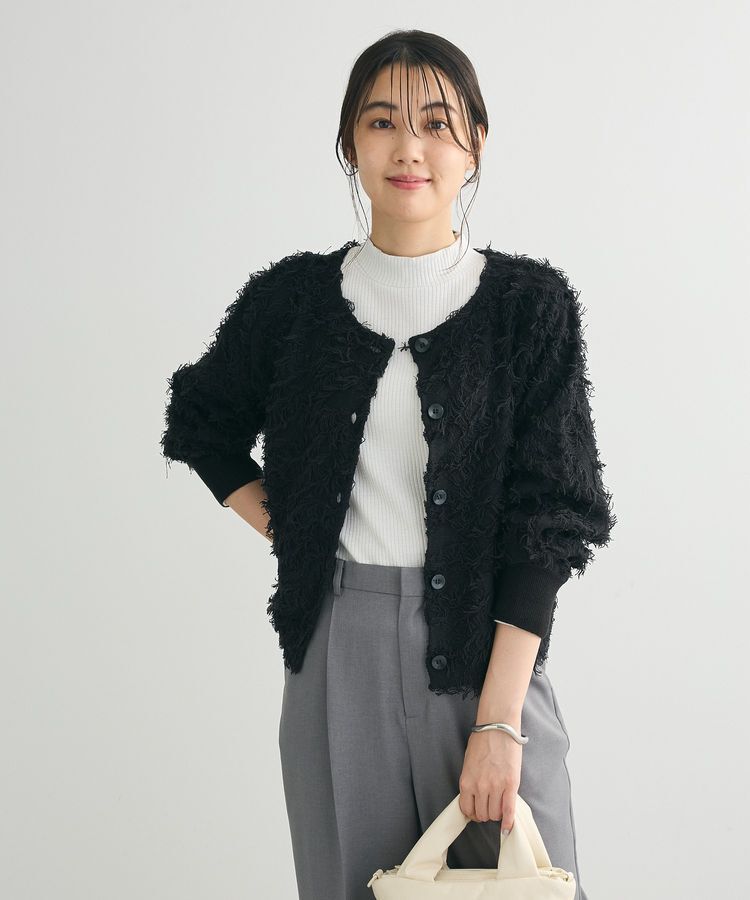 Green Parks「・Petit Fleur ラメテレコハイネック」|Tシャツ・カットソー|