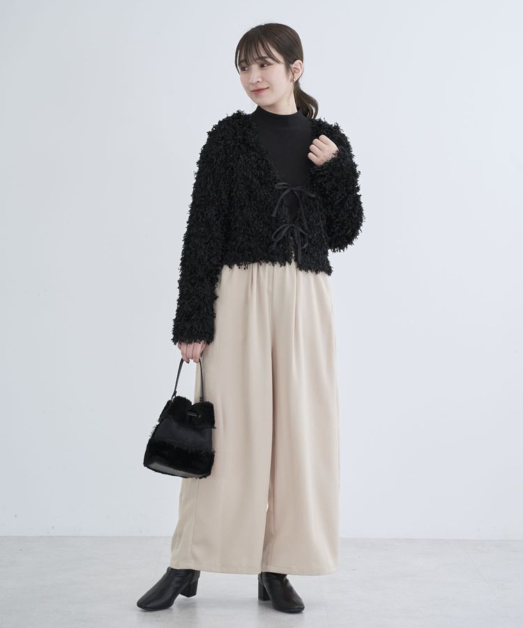 Green Parks「・Petit Fleur ラメテレコハイネック」|Tシャツ・カットソー|