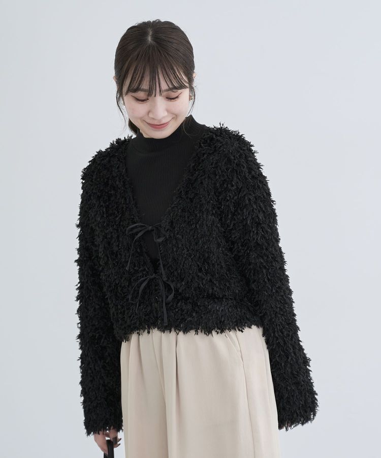 Green Parks「・Petit Fleur ラメテレコハイネック」|Tシャツ・カットソー|