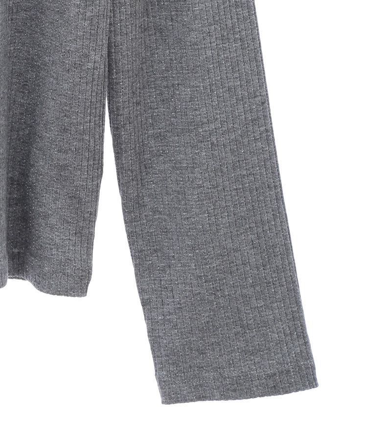 Green Parks「・Petit Fleur ラメテレコハイネック」|Tシャツ・カットソー|