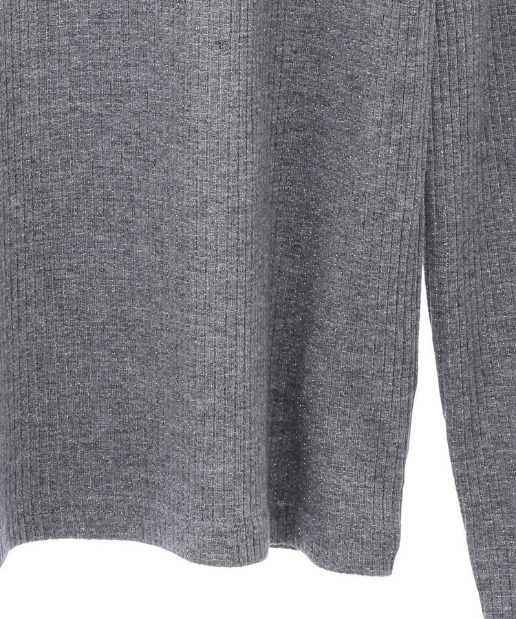 Green Parks「・Petit Fleur ラメテレコハイネック」|Tシャツ・カットソー|