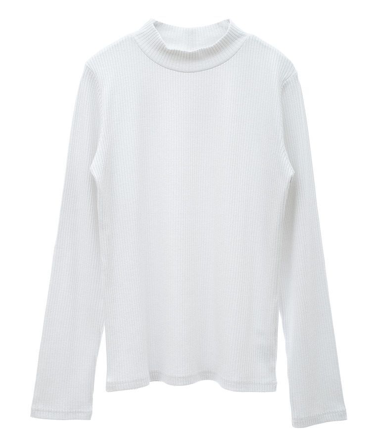 Green Parks「・Petit Fleur ラメテレコハイネック」|Tシャツ・カットソー|