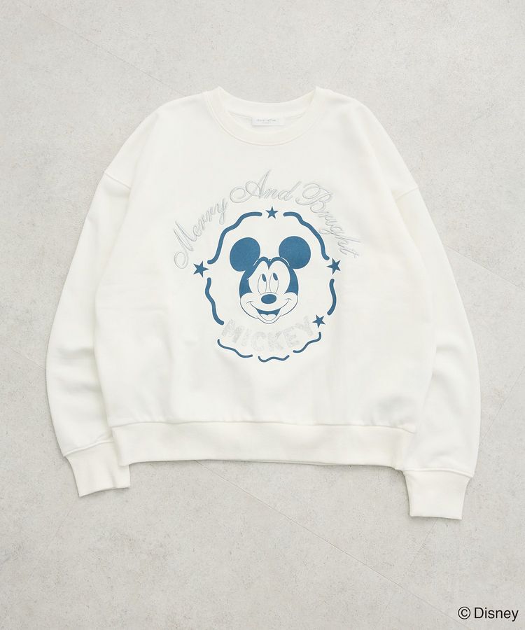 Green Parks「ミッキー&フレンズ/刺繍裏毛プルオーバーⅡ」|Tシャツ・カットソー|