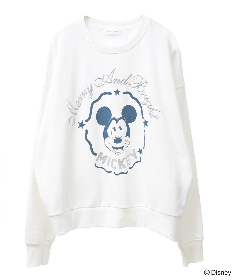 Green Parks「ミッキー&フレンズ/刺繍裏毛プルオーバーⅡ」|Tシャツ・カットソー|