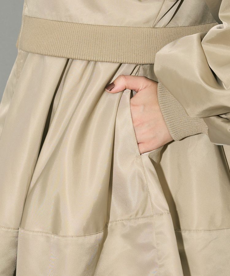 AnriettMusee「MA-1ペプラムブルゾン」|ブルゾン・スタジャン|