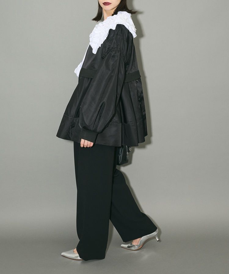 AnriettMusee「MA-1ペプラムブルゾン」|ブルゾン・スタジャン|