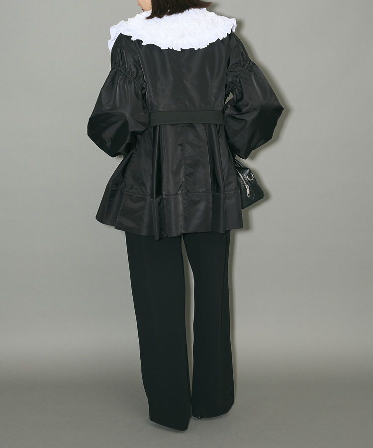 AnriettMusee「MA-1ペプラムブルゾン」|ブルゾン・スタジャン|