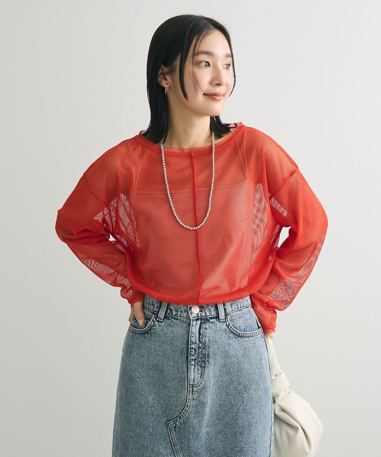 Green Parks「メッシュカットプルオーバー」|Tシャツ・カットソー|