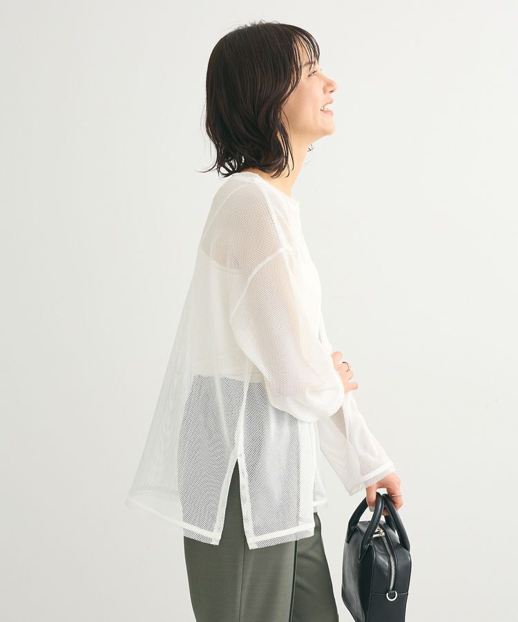 Green Parks「メッシュカットプルオーバー」|Tシャツ・カットソー|