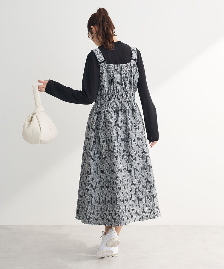 Green Parks「・SUGAR SPOON ジャカードジャンスカ」|ジャンパースカート|