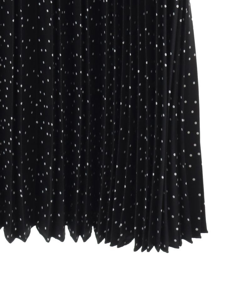 Green Parks「微光沢 柄プリーツスカート」|スカート|