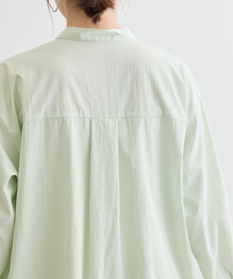 Green Parks「イージーケア比翼フライヨークチュニック」|シャツ・ブラウス|