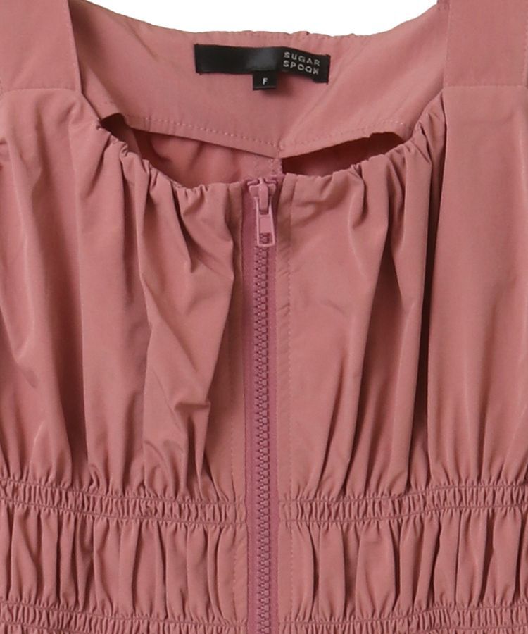 Green Parks「・SUGAR SPOON シャーリングジャンスカ」|ジャンパースカート|