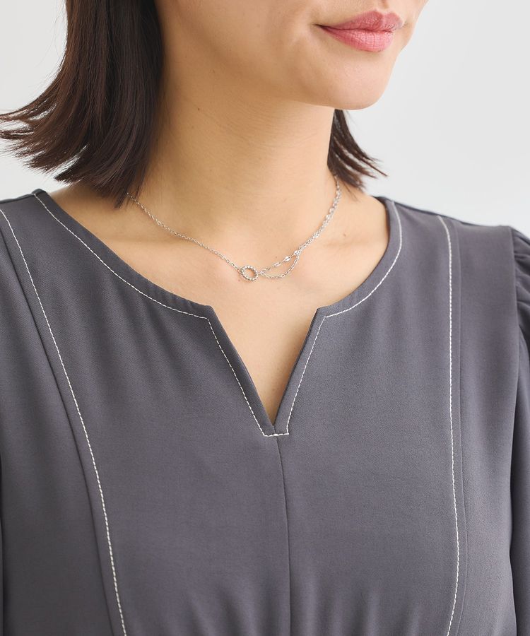 Green Parks「・ELENCARE DUEボリュームスリーブワンピース」|ワンピース|