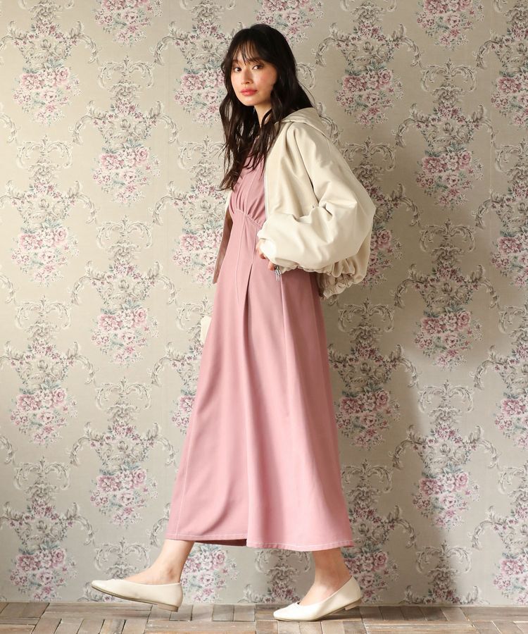 Green Parks「・ELENCARE DUEボリュームスリーブワンピース」|ワンピース|