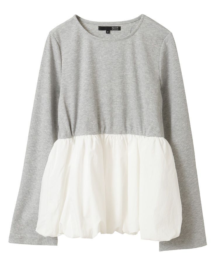 Green Parks「・SUGAR SPOON 裾バルーンプルオーバー」|Tシャツ・カットソー|