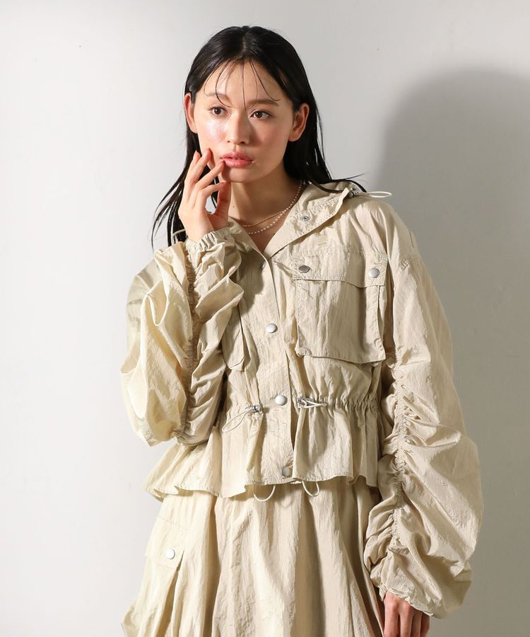 Green Parks「・SUGAR SPOON ショートマウンテンパーカー」|ブルゾン・スタジャン|