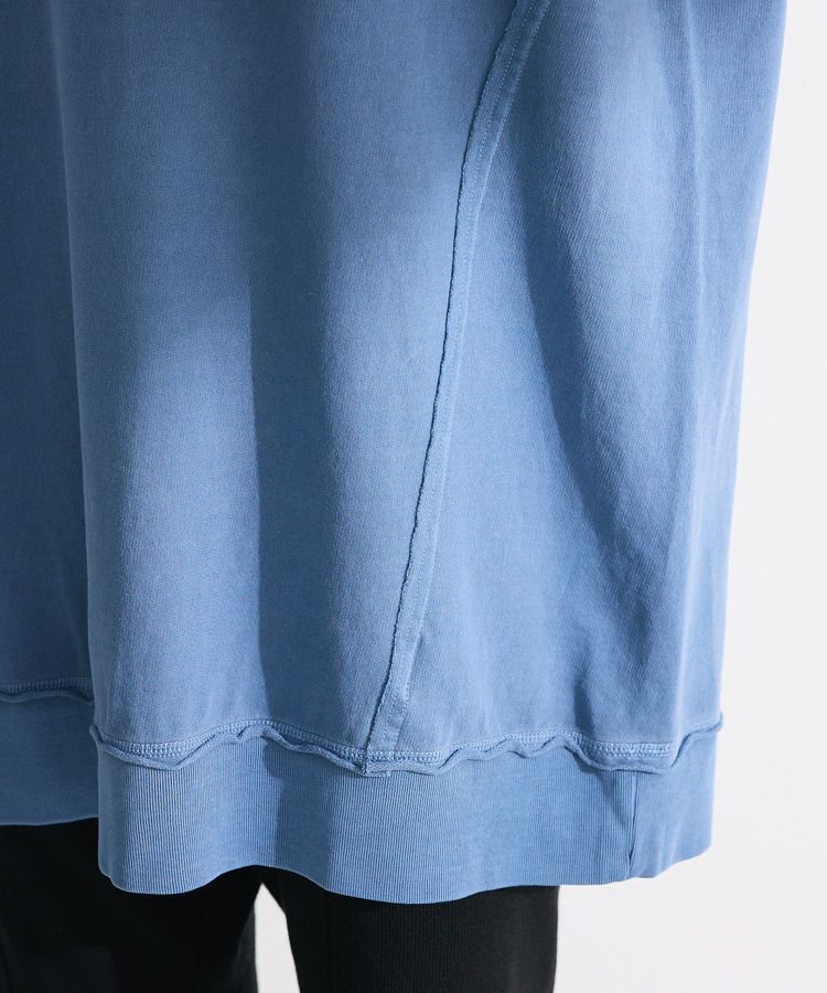 armonia「ピグメント裏毛切りっぱなしチュニック」|チュニック|