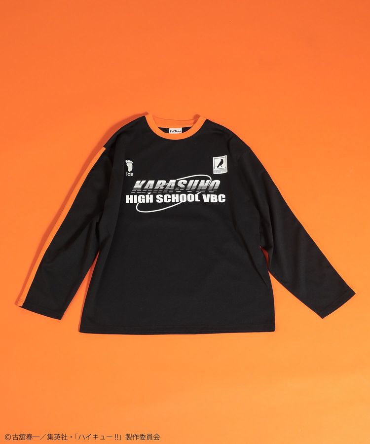 Green Parks「ハイキュー!! ユニフォーム長袖Tシャツ」|Tシャツ・カットソー|Black