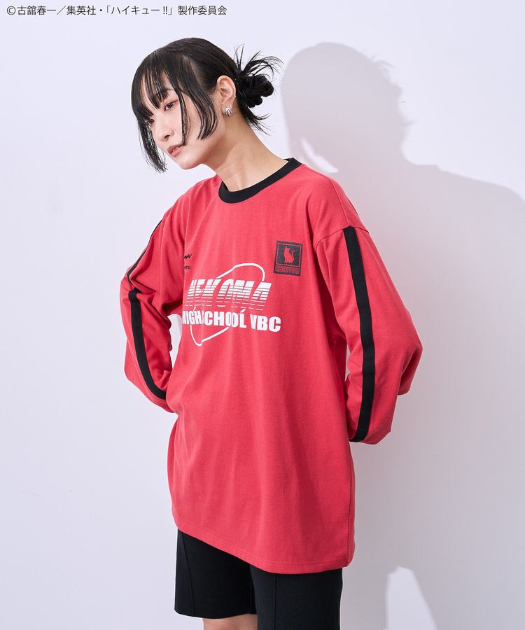 Green Parks「ハイキュー!! ユニフォーム長袖Tシャツ」|Tシャツ・カットソー|