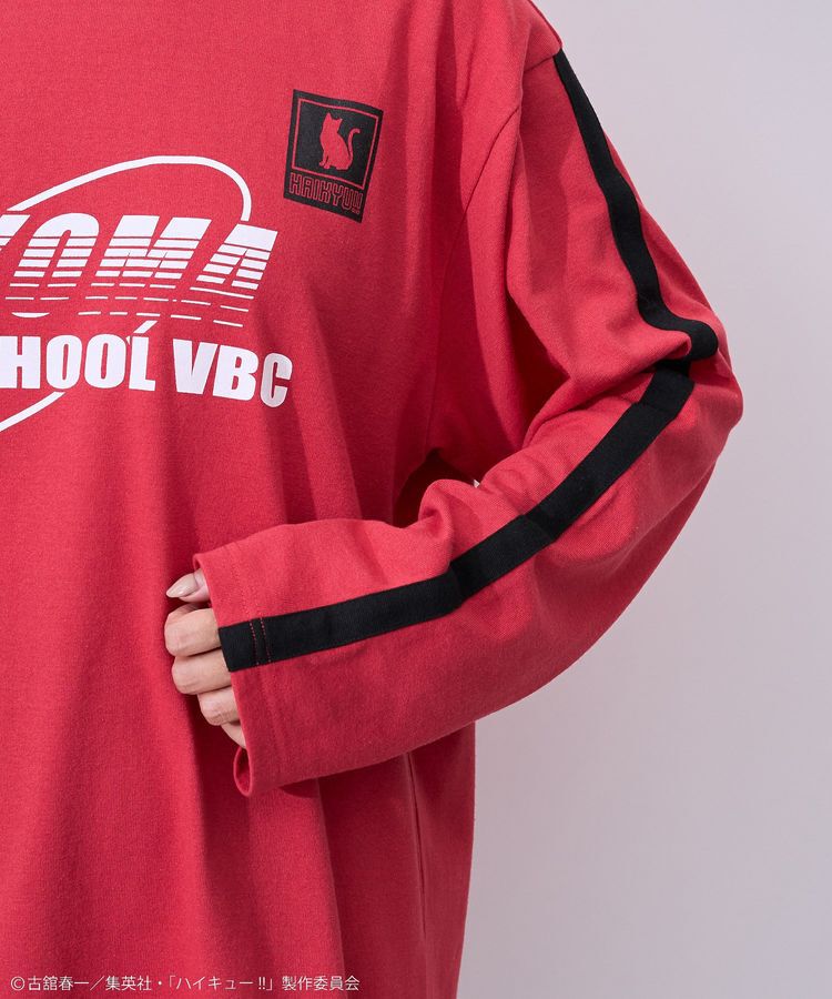 Green Parks「ハイキュー!! ユニフォーム長袖Tシャツ」|Tシャツ・カットソー|