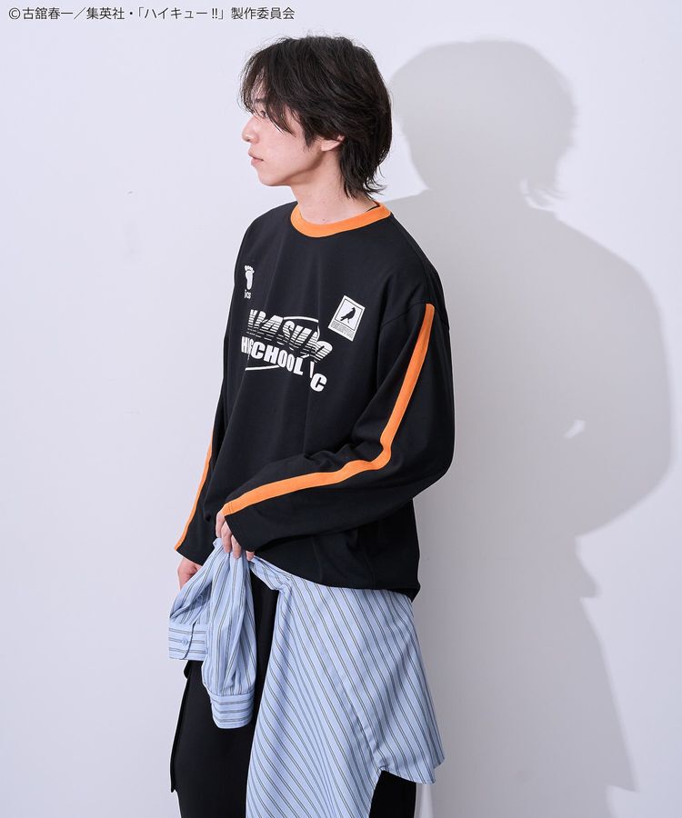 Green Parks「ハイキュー!! ユニフォーム長袖Tシャツ」|Tシャツ・カットソー|