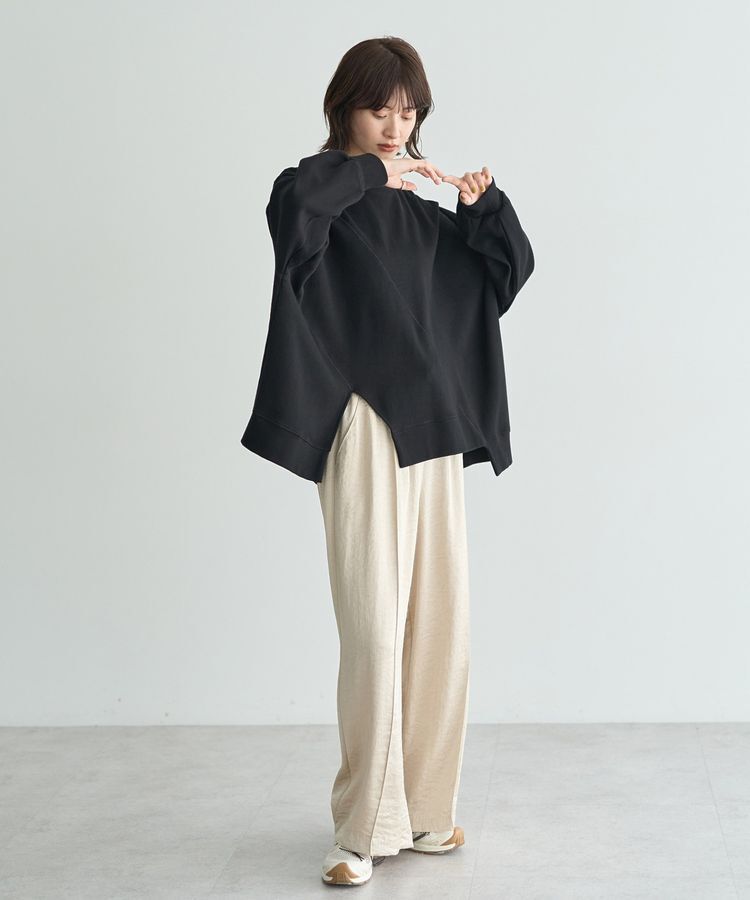 Editt by YECCA VECCA「アシメデザインプルオーバー」|スウェット・ジャージ|