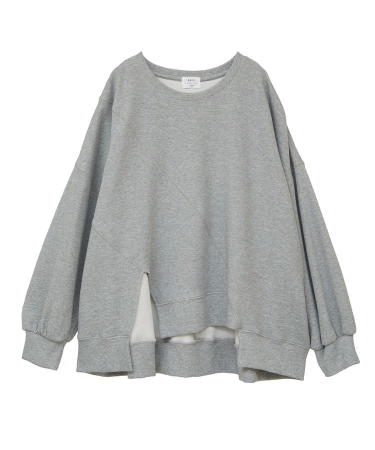 Editt by YECCA VECCA「アシメデザインプルオーバー」|スウェット・ジャージ|