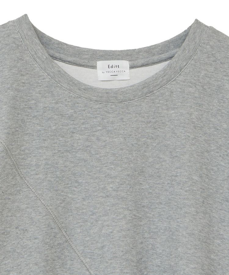 Editt by YECCA VECCA「アシメデザインプルオーバー」|スウェット・ジャージ|