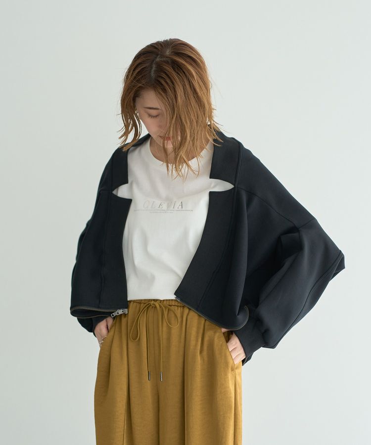 Editt by YECCA VECCA「【上下着用可能】2wayインバーテッドライトブルゾン」|ブルゾン・スタジャン|