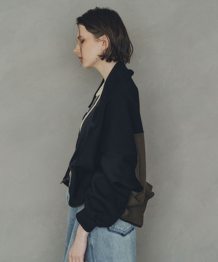 Editt by YECCA VECCA「【上下着用可能】2wayインバーテッドライトブルゾン」|ブルゾン・スタジャン|